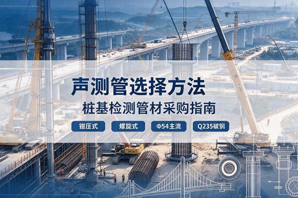 源汇声测管选型标准